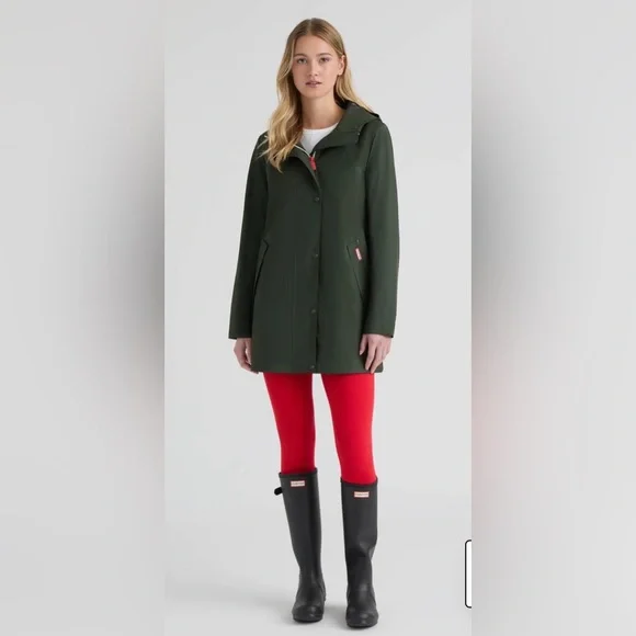 Hunter Women's Acacia Rain Coat, size small, NWT - Picture 4 of 13